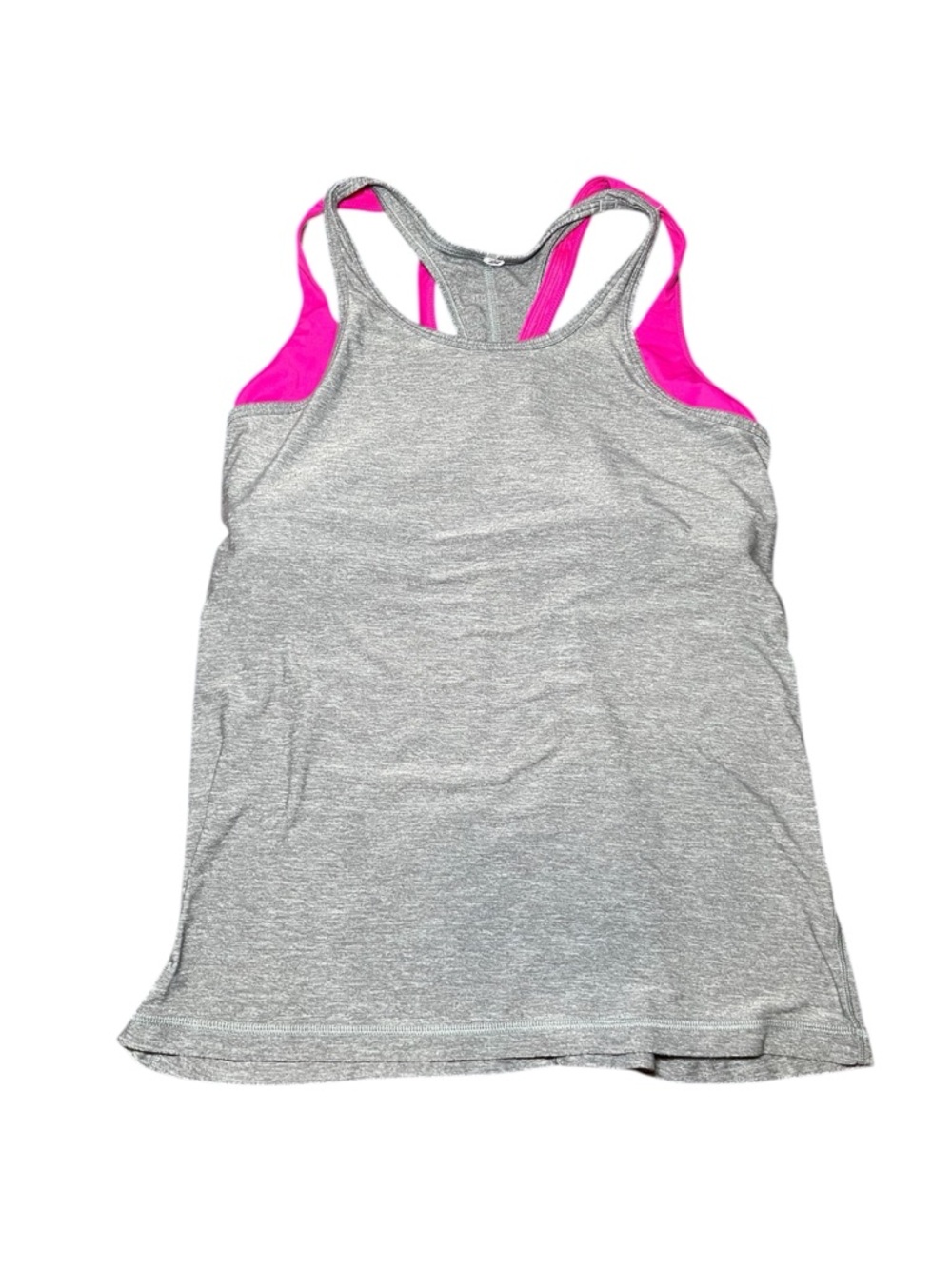 Lululemon Women’s Inspiration Tank II Layered Tank Top Size 10 - Picture 4 of 16